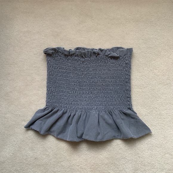 Truly Madly Deeply Peplum Tube Top - Picture 1 of 5